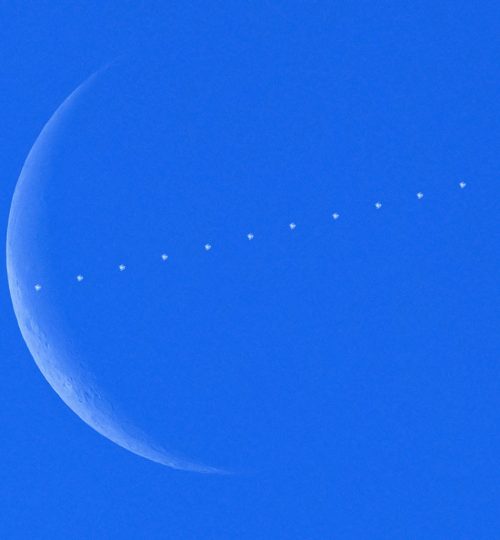 Daytime CSS Lunar transit